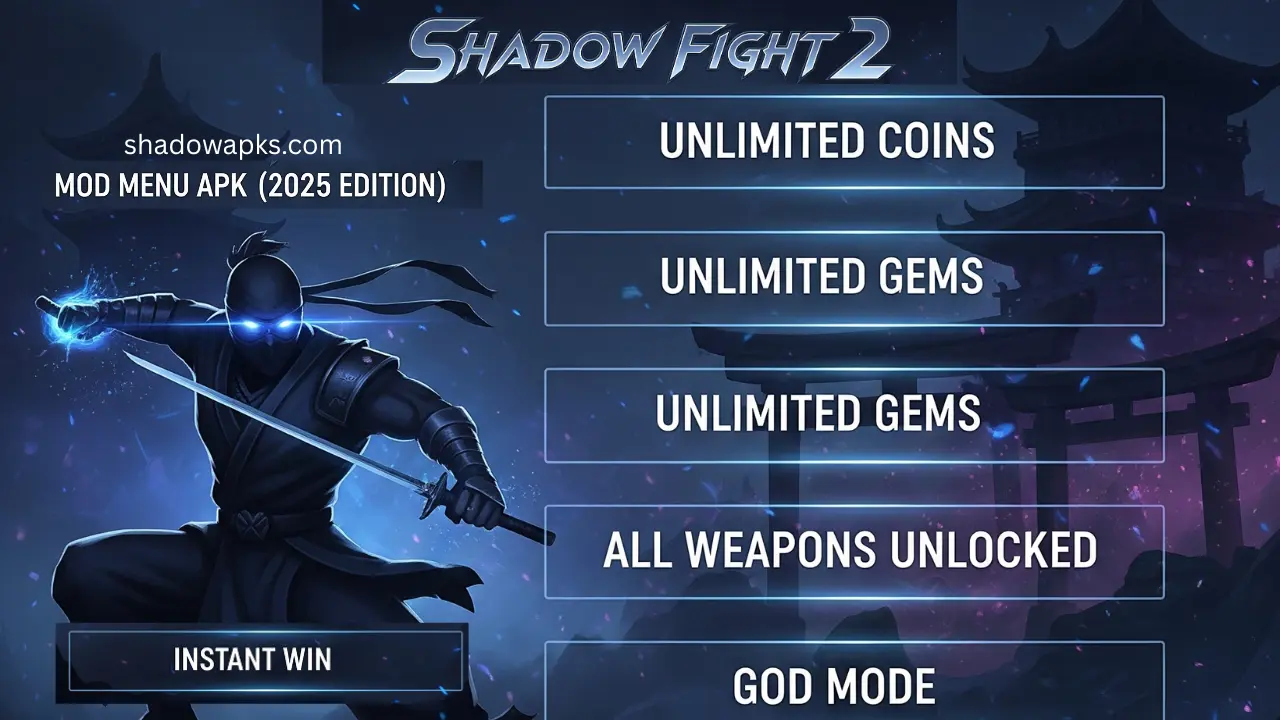 Shadow Fight 2 Mod Menu APK (2025 Edition) 1 Shadow Fight 2 Mod Menu APK